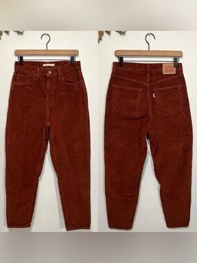 Levi’s High Waisted Corduroy Mom Jeans